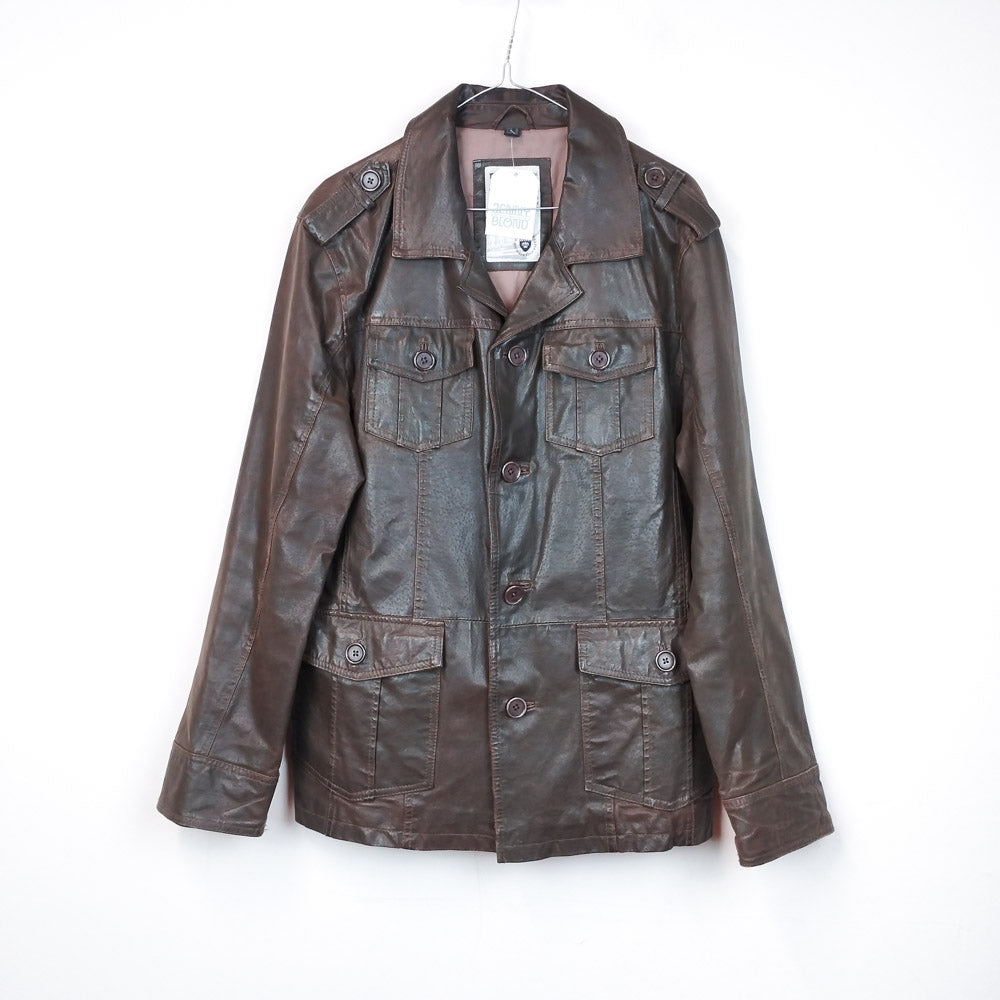 VIN-OUTW-31322 Vintage δερμάτινο jacket Μ-L