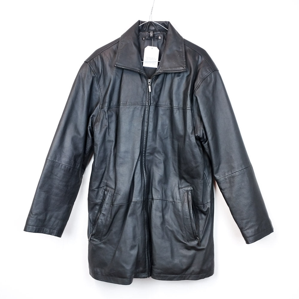 VIN-OUTW-31328 Vintage δερμάτινο jacket L-XL