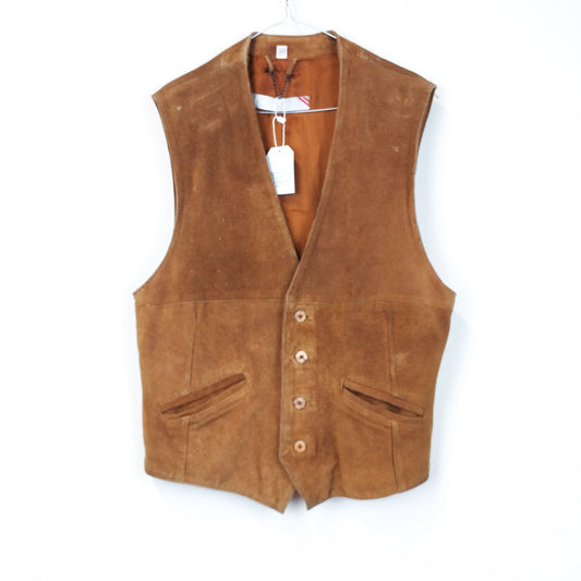 VIN-OUTW-31026 Vintage γιλέκο suede L