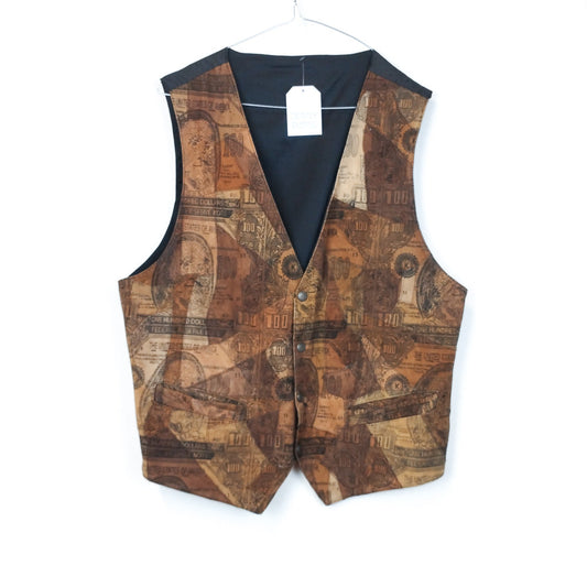 VIN-OUTW-31023 Vintage γιλέκο suede L