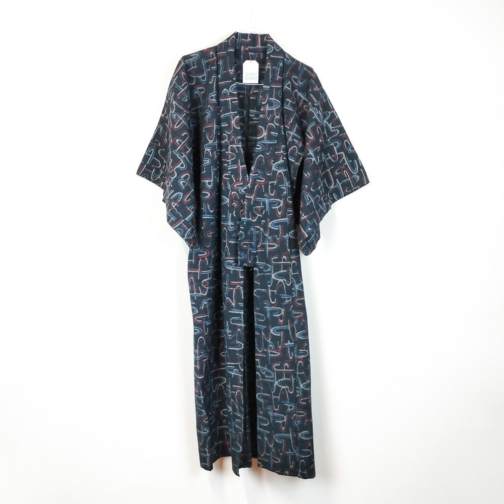 VIN-JAP-30452 Vintage ιαπωνικό kimono αυθεντικό Free size