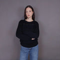 VIN-KNIT-33238 Vintage πλεκτή μπλούζα S