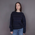 VIN-KNIT-33234 Vintage πλεκτή μάλλινη μπλούζα Μ