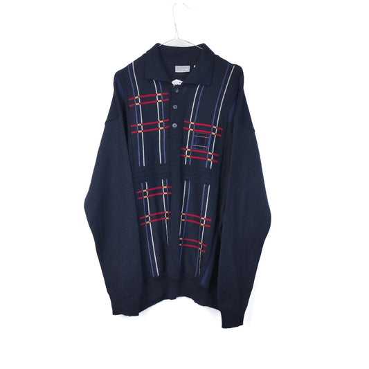 VIN-KNIT-33126 Vintage πλεκτή μπλούζα unisex 2XL