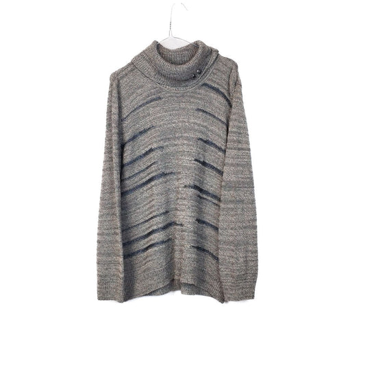 VIN-KNIT-33129 Vintage πλεκτή μπλούζα unisex L-XL