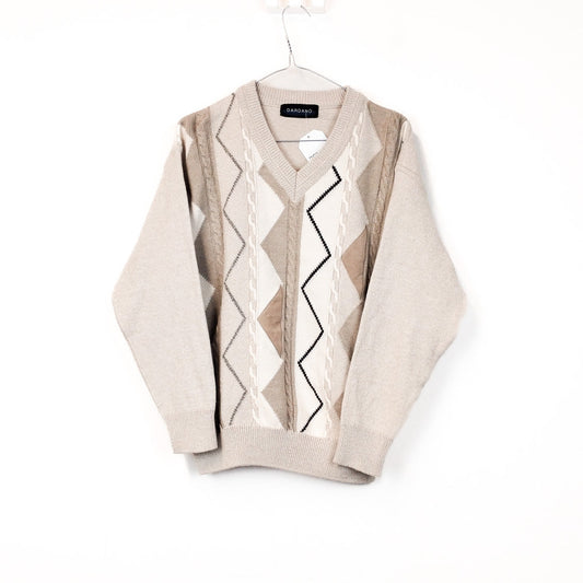 VIN-KNIT-33130 Vintage πλεκτή μπλούζα unisex S