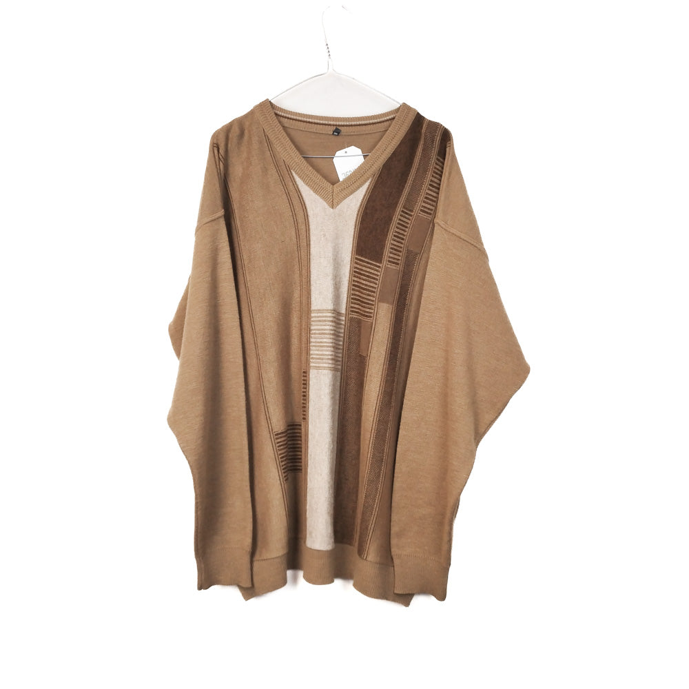 VIN-KNIT-33134 Vintage πλεκτή μπλούζα unisex 2XL