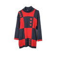VIN-KNIT-33139 Vintage πλεκτή μπλούζα γυναικεία L
