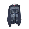VIN-KNIT-33200 Vintage πλεκτή μπλούζα unisex S