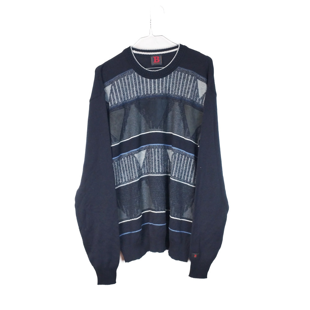 VIN-KNIT-33200 Vintage πλεκτή μπλούζα unisex S