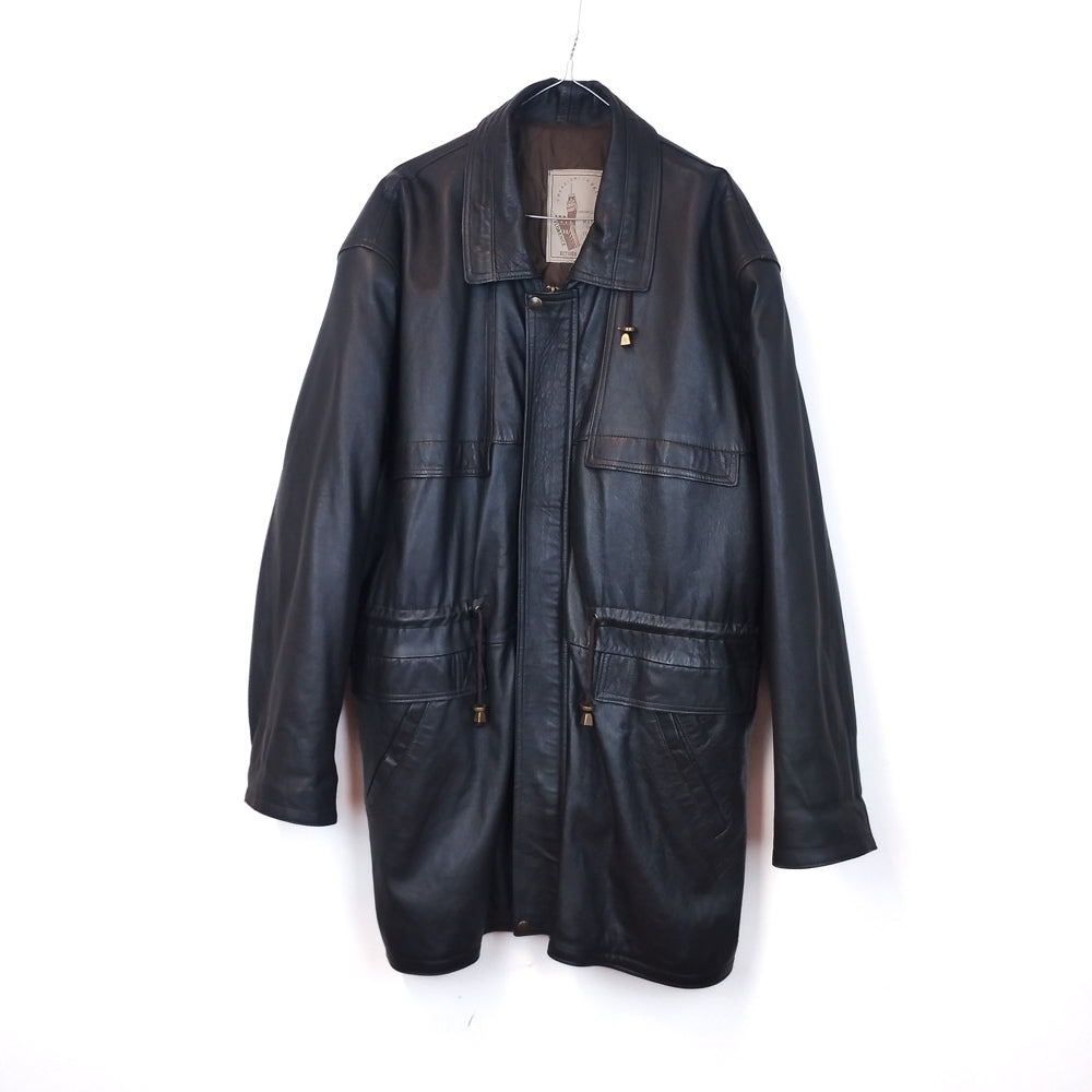 VIN-OUTW-32470 Vintage δερμάτινο jacket 2XL