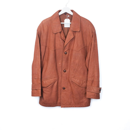 VIN-OUTW-32474 Vintage δερμάτινο jacket L