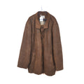 VIN-OUTW-32886 Vintage σουέντ καφέ jacket 2XL