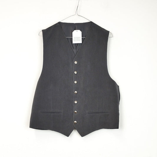 VIN-OUTW-30333 Vintage γιλέκο γκρι Μ-L