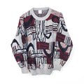 VIN-KNIT-29666 Vintage πλεκτή μπλούζα S