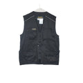 VIN-OUTW-34591 Vintage γιλέκο εργασίας μαύρο unisex M