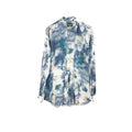 VIN-SHI-34644 Vintage πουκάμισο crazy pattern βισκόζη XL