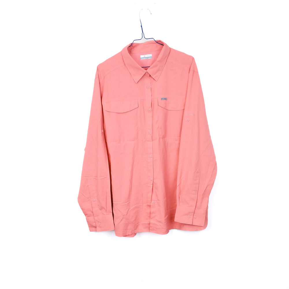 VIN-SHI-34742 Preloved πουκάμισο unisex Columbia 2XL