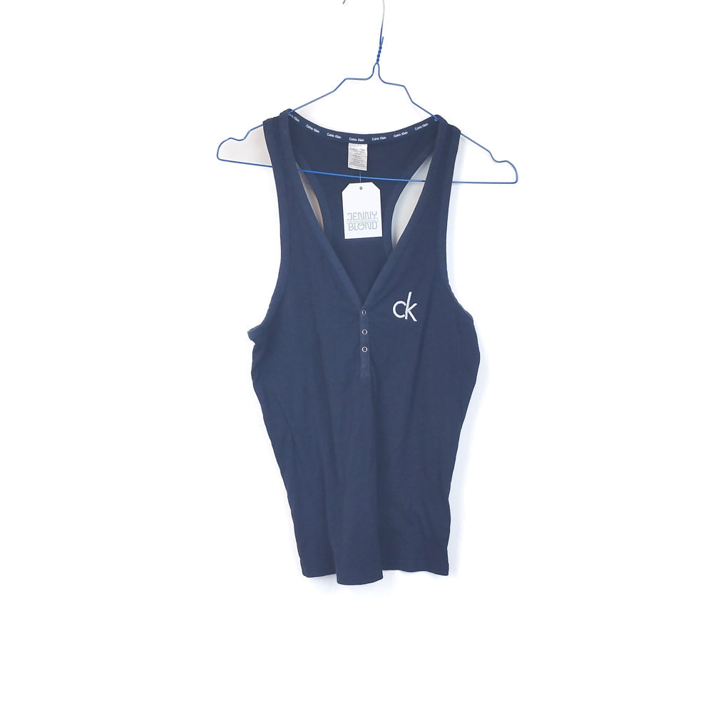 VIN-TEE-35337 Preloved αμάνικο top γυναικείο Calvin Klein S