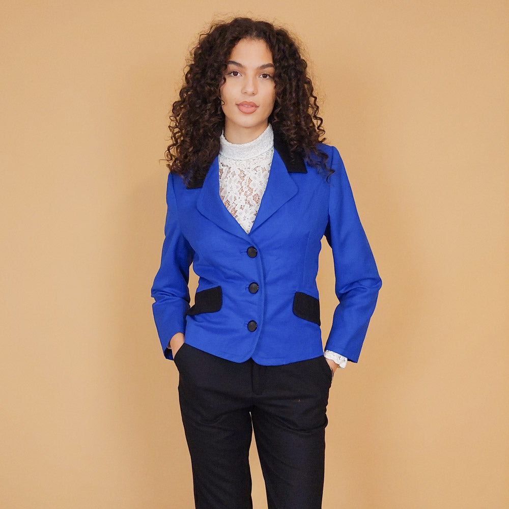 VIN-OUTW-26693 Vintage σακάκι ηλεκτρίκ S