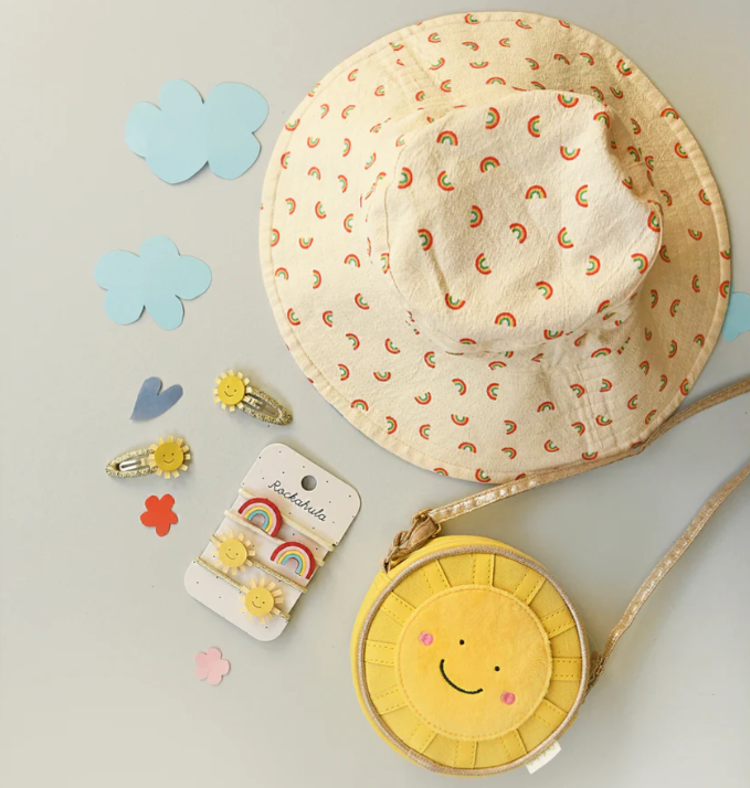 Vintage Rainbow and Sun Ponies H2380M