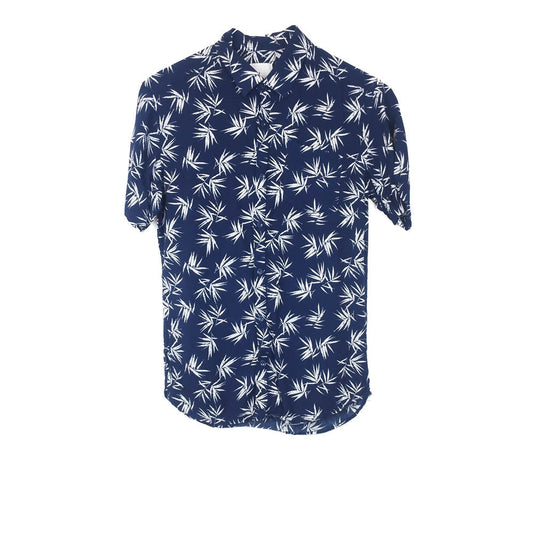 VIN-SHI-31956 Vintage πουκάμισο βισκόζη hawaiian print XS