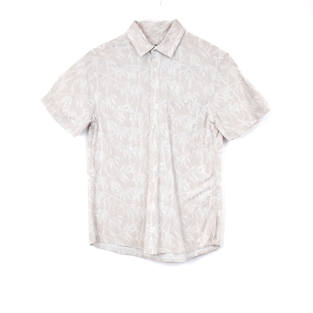 VIN-SHI-31958 Vintage πουκάμισο hawaiian print S