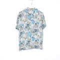 VIN-SHI-35270 Vintage πουκάμισο βισκόζη crazy pattern S