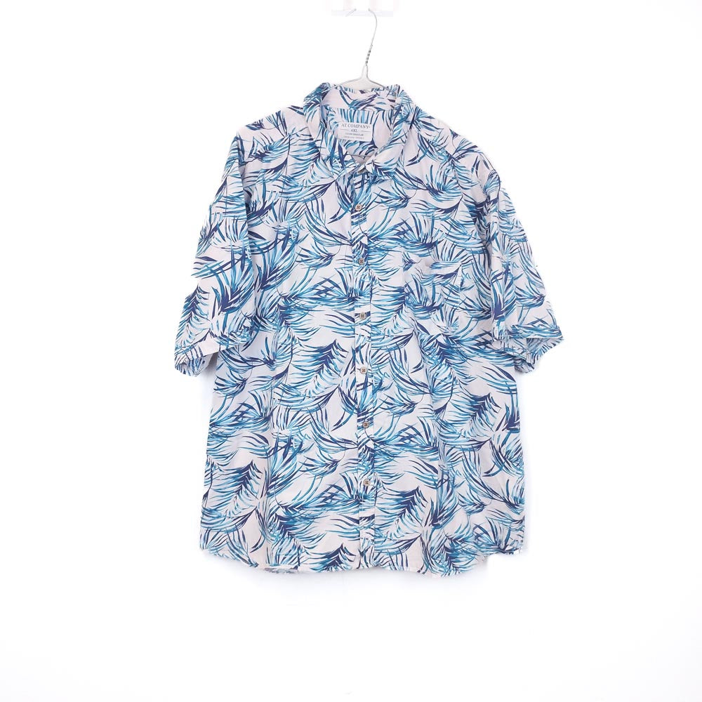 VIN-SHI-35273 Vintage πουκάμισο βαμβακερό hawaiian style 4XL