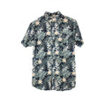 VIN-SHI-31934 Vintage πουκάμισο hawaiian print M