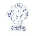 VIN-SHI-31830 Vintage πουκάμισο βαμβακερό hawaiian print L