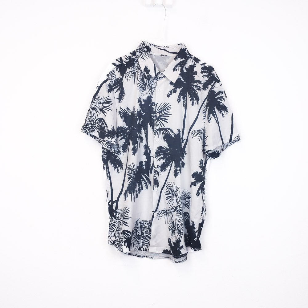 VIN-SHI-35280 Vintage πουκάμισο hawaiian style L