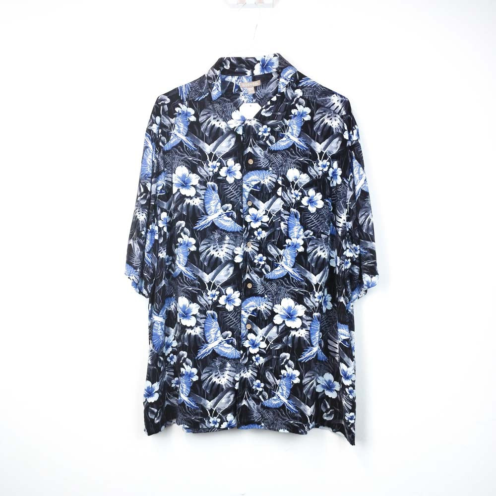 VIN-SHI-31545 Vintage πουκάμισο Hawaiian print 2XL