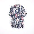 VIN-SHI-35283 Vintage πουκάμισο βαμβακερό hawaiian style 2XL