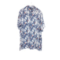 VIN-SHI-35240 Vintage πουκάμισο βισκόζη hawaiian style 2XL