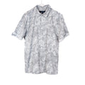 VIN-SHI-31937 Vintage πουκάμισο βαμβακερό hawaiian print S