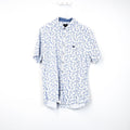 VIN-SHI-31457 Vintage πουκάμισο Hawaiian print S