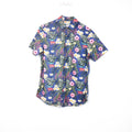 VIN-SHI-31549 Vintage πουκάμισο Hawaiian print S