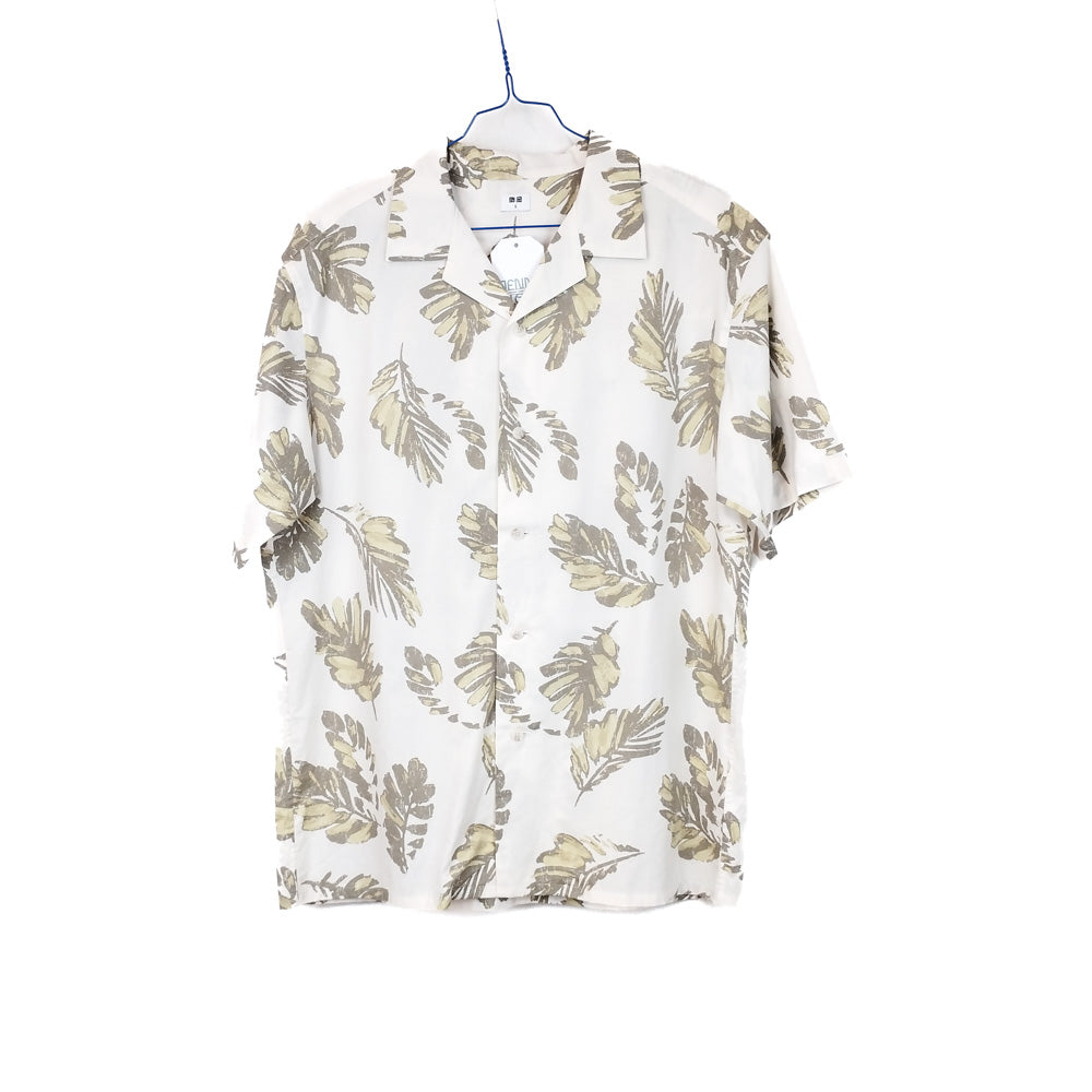 VIN-SHI-31806 Vintage πουκάμισο hawaiian print S