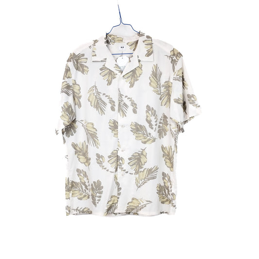 VIN-SHI-31806 Vintage πουκάμισο hawaiian print S