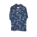 VIN-SHI-35241 Vintage πουκάμισο βισκόζη hawaiian style M