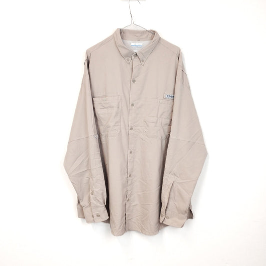 VIN-SHI-32625 Preloved πουκάμισο unisex Columbia 2XL