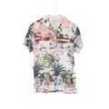 VIN-SHI-35262 Vintage πουκάμισο crazy pattern S