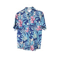 VIN-SHI-31933 Vintage πουκάμισο hawaiian print M