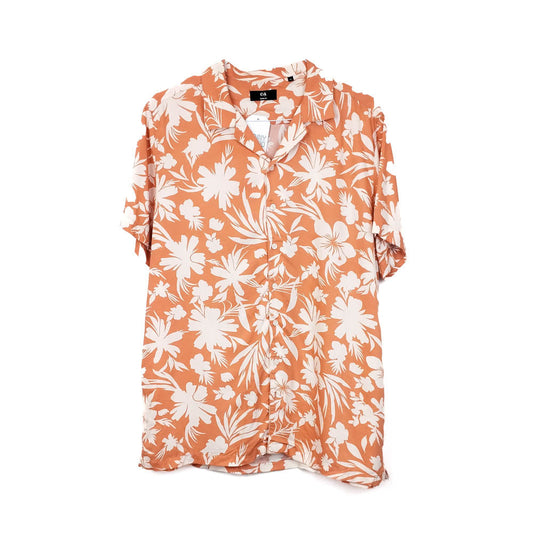 VIN-SHI-31709 Vintage πουκάμισο Hawaiian print XL