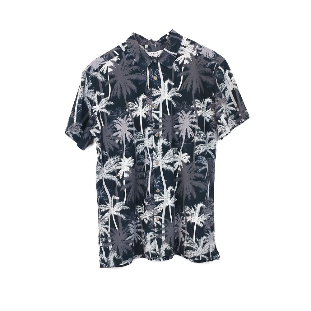 VIN-SHI-31710 Vintage πουκάμισο Hawaiian print M