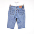 VIN-TR-31586 Vintage denim βερμούδα Levi's 505