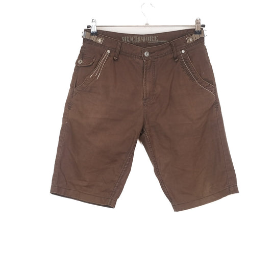 VIN-TR-31989 Vintage καφέ ντένιμ shorts L