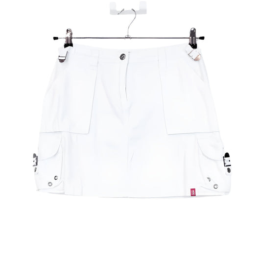 VIN-SKI-31886 Vintage φούστα λευκή Esprit S