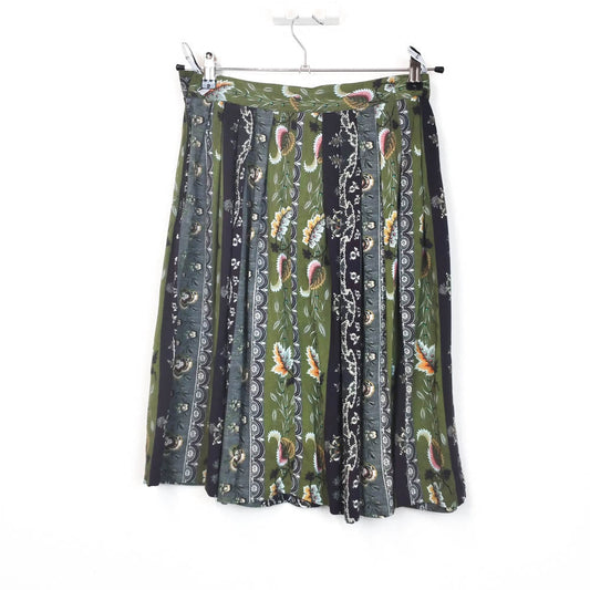 VIN-SKI-31568 Vintage εμπριμέ φούστα M